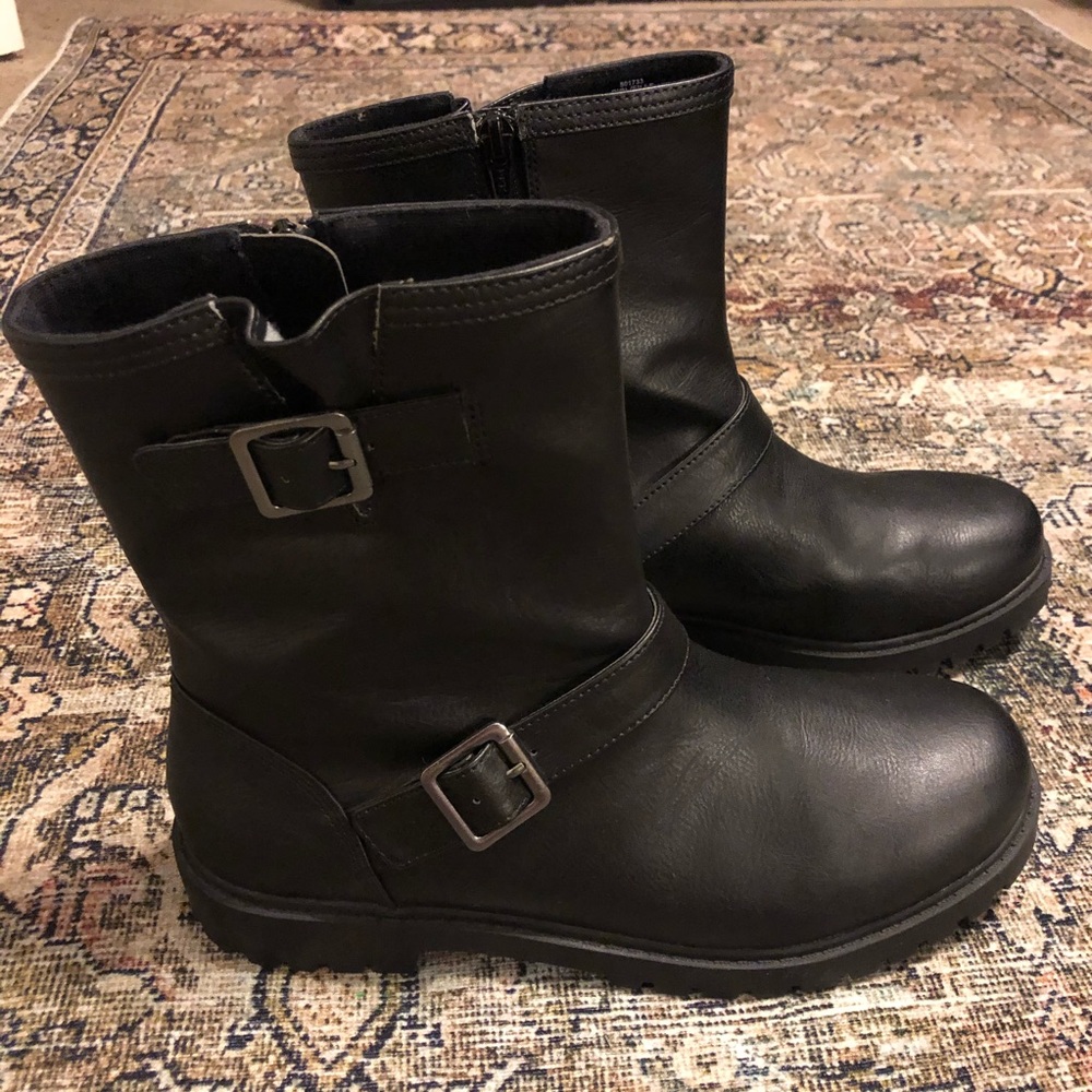Lands’ End Moto Boots